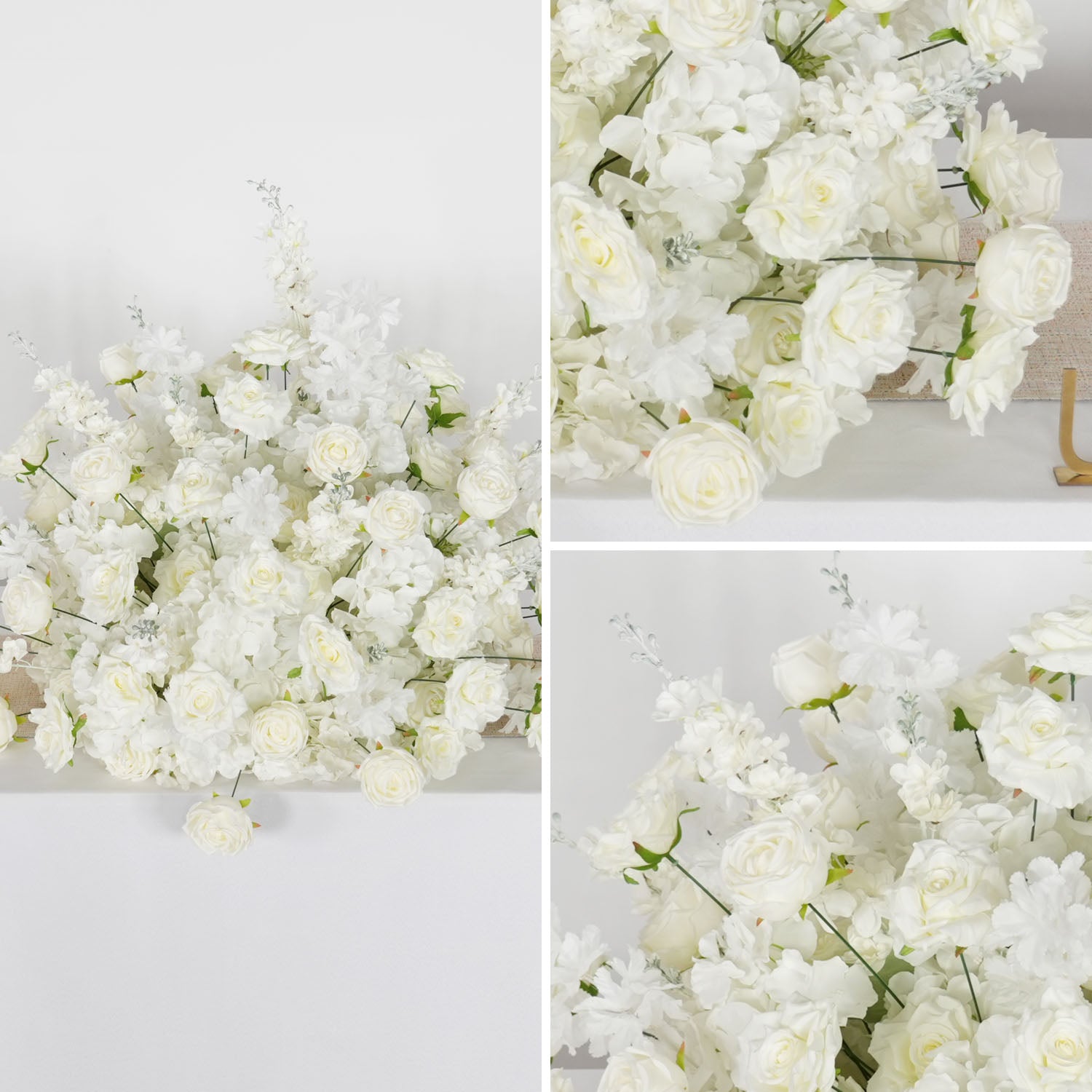 Uflower 80cm Wedding Table Centerpieces Flower Ball